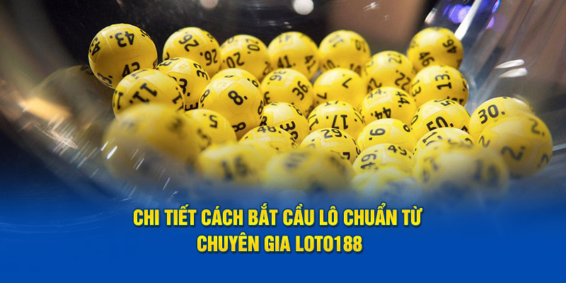 Chi tiết cách bắt cầu lô chuẩn từ chuyên gia Loto188